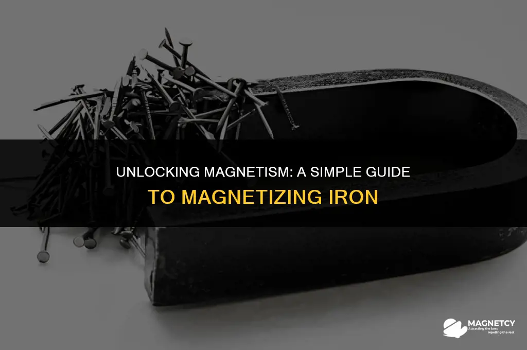 how do you make iron a magnet