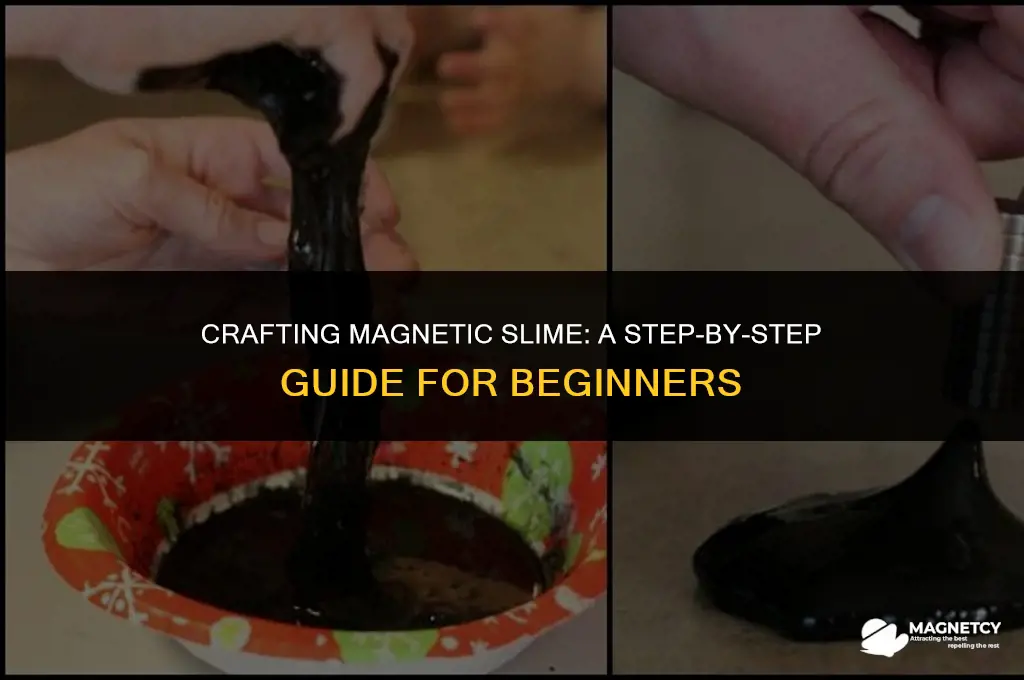 how do you make magnetic slime steps