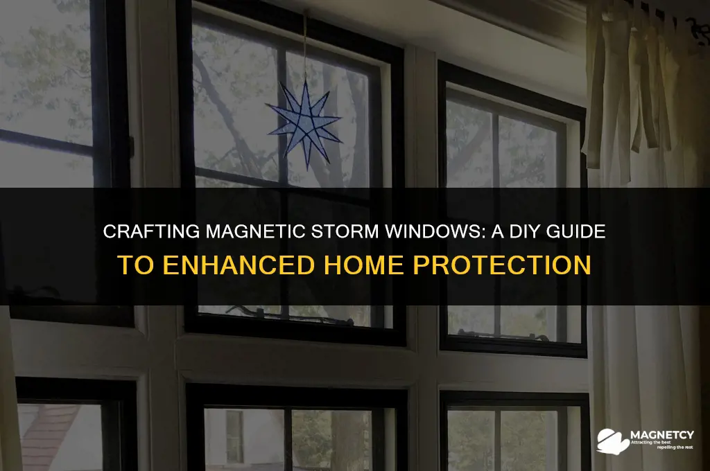 how do you make magnetic storm windows