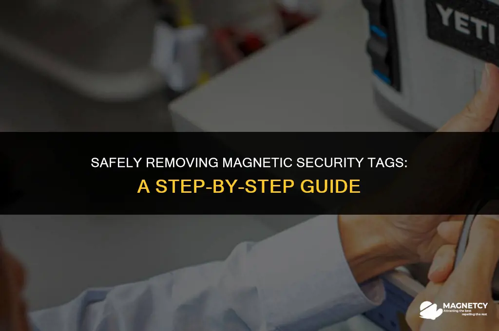 how do you remove magnetic security tags