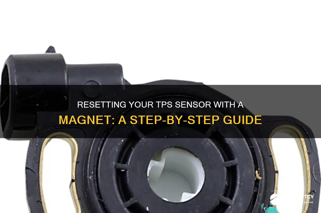 how do you use a magnet to reset a tps