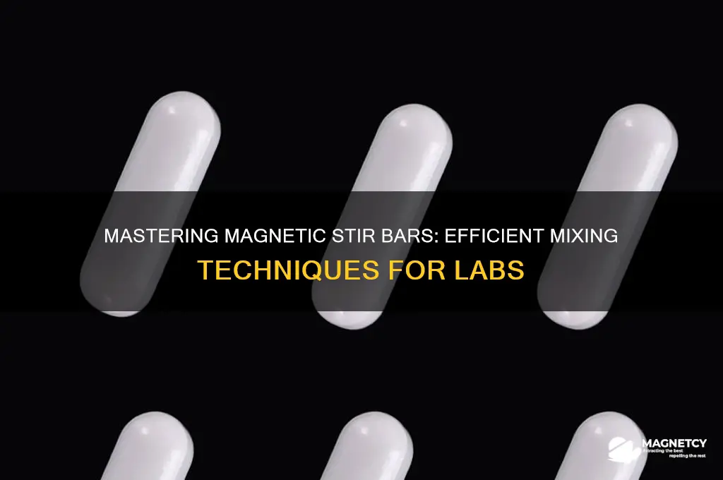 how do you use magnetic stir bars