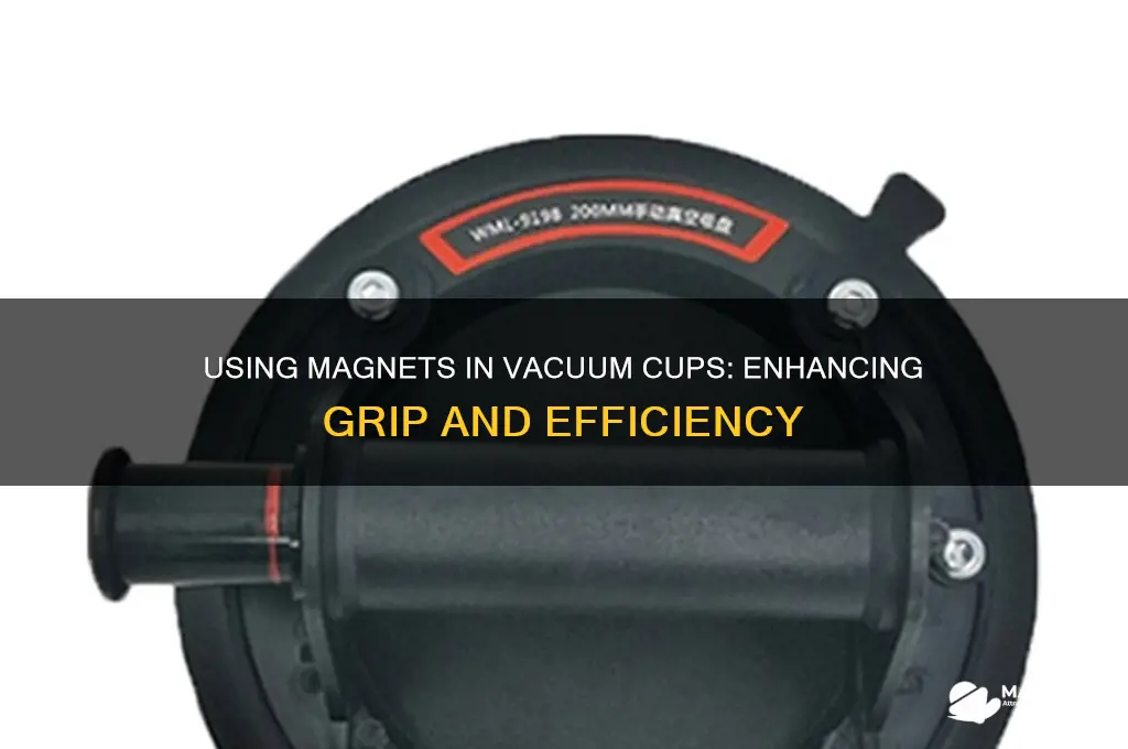 how do you use the magnets in vacuum cups