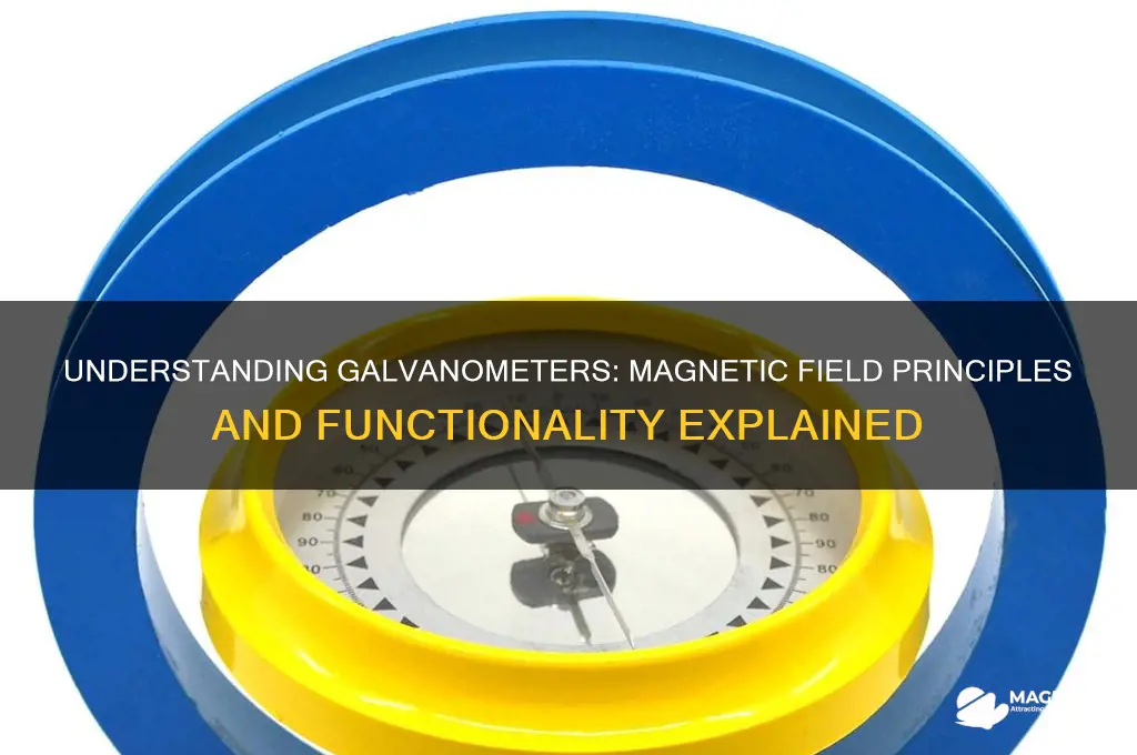 how does a galvanometer use a magnetic field