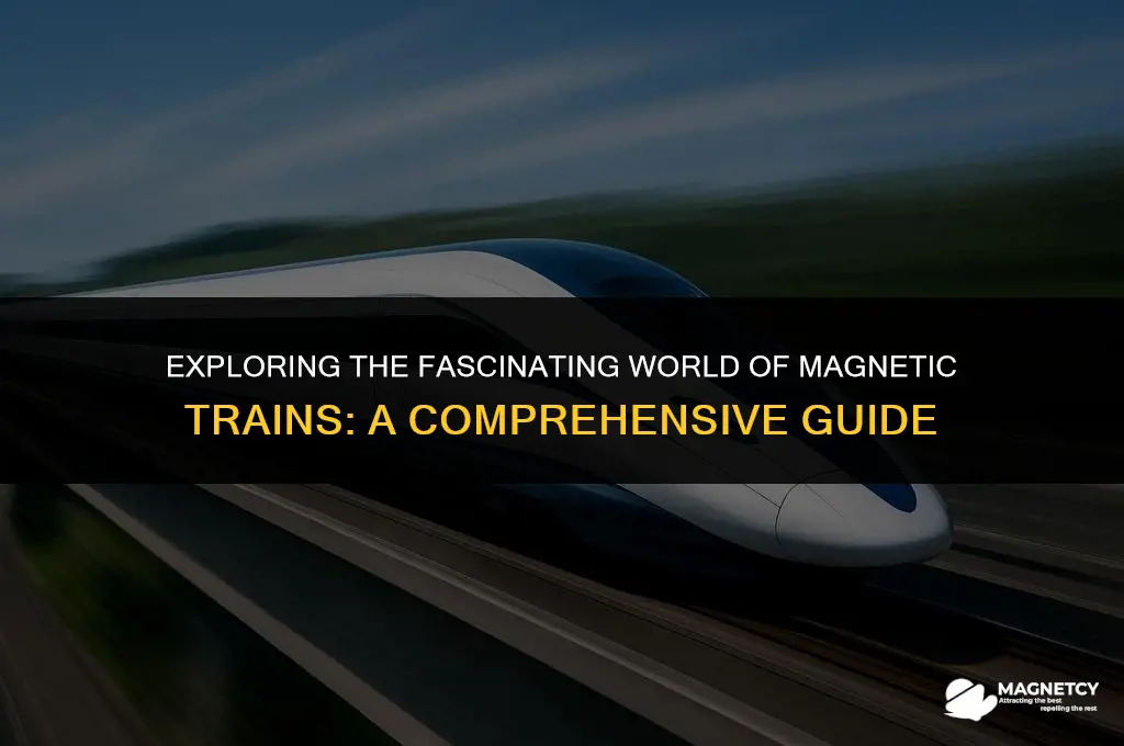 how does a magnetic train work