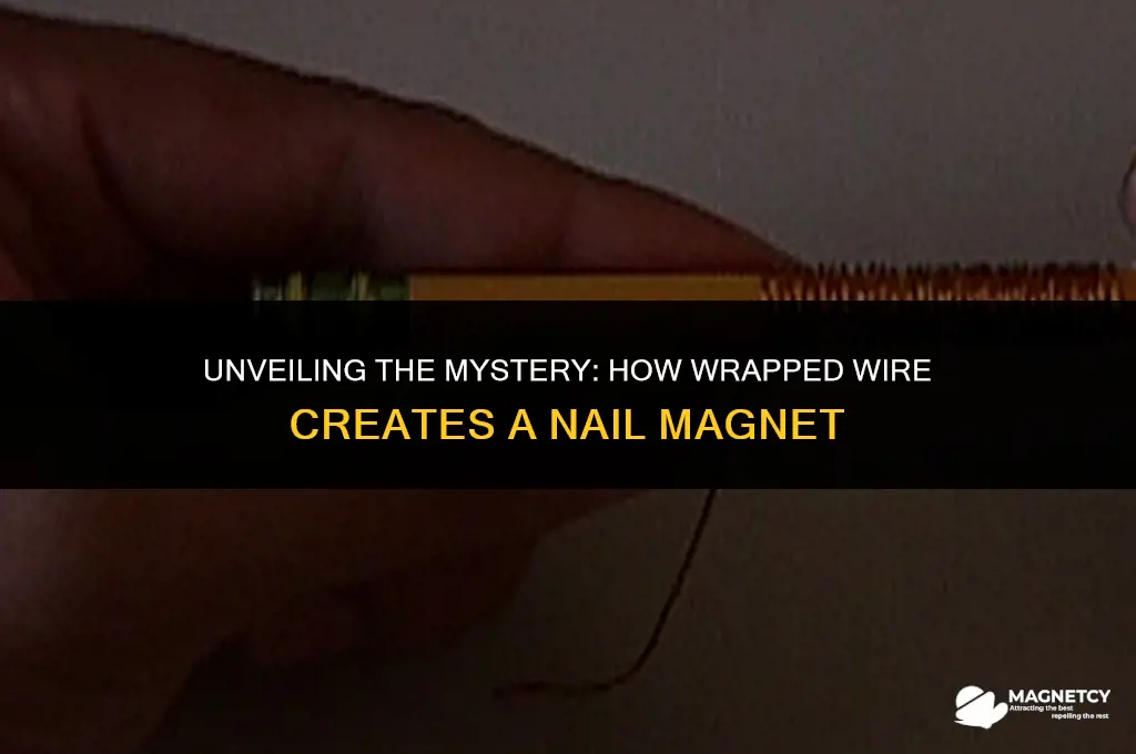 how does a wrapped wire make a nial magnetic