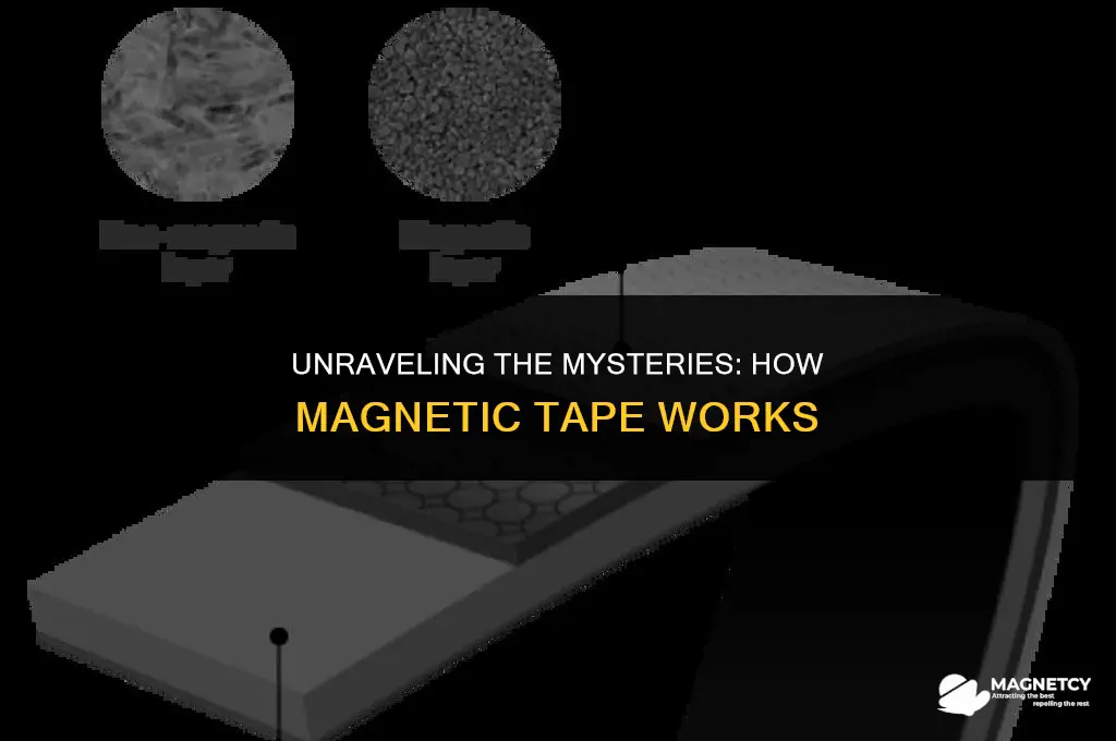 how does magnetic tape work