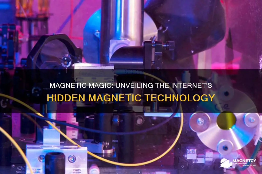 how does the internet use magnets