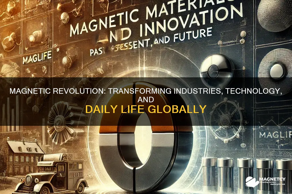 how has the use of magnets changed the wor d