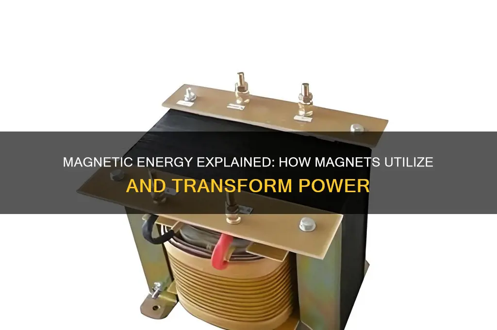how is energy used in magnets
