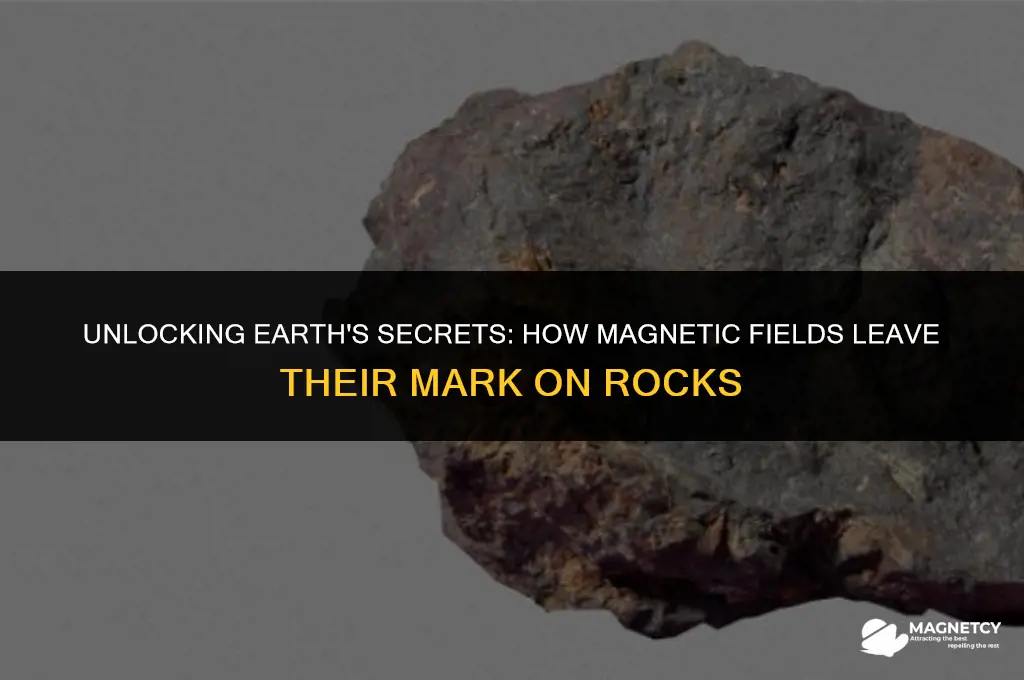 how is information about magnetic fields recorded in rocks