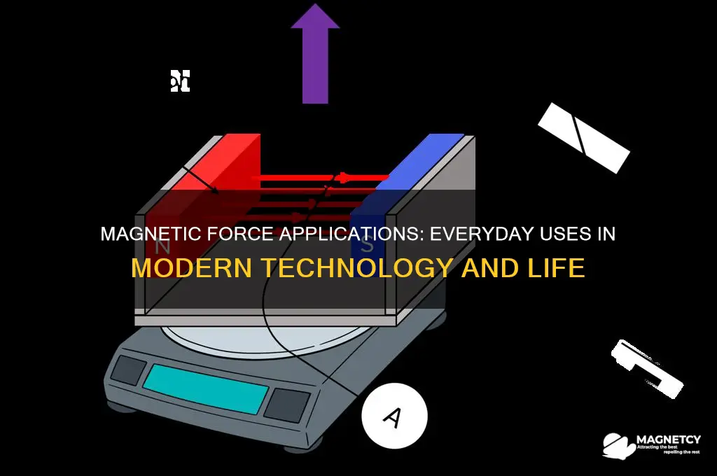 how is magnetic force used in everyday life