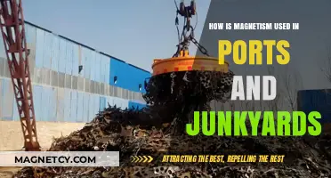 Magnetism's Role in Efficient Port Operations and Junkyard Recycling