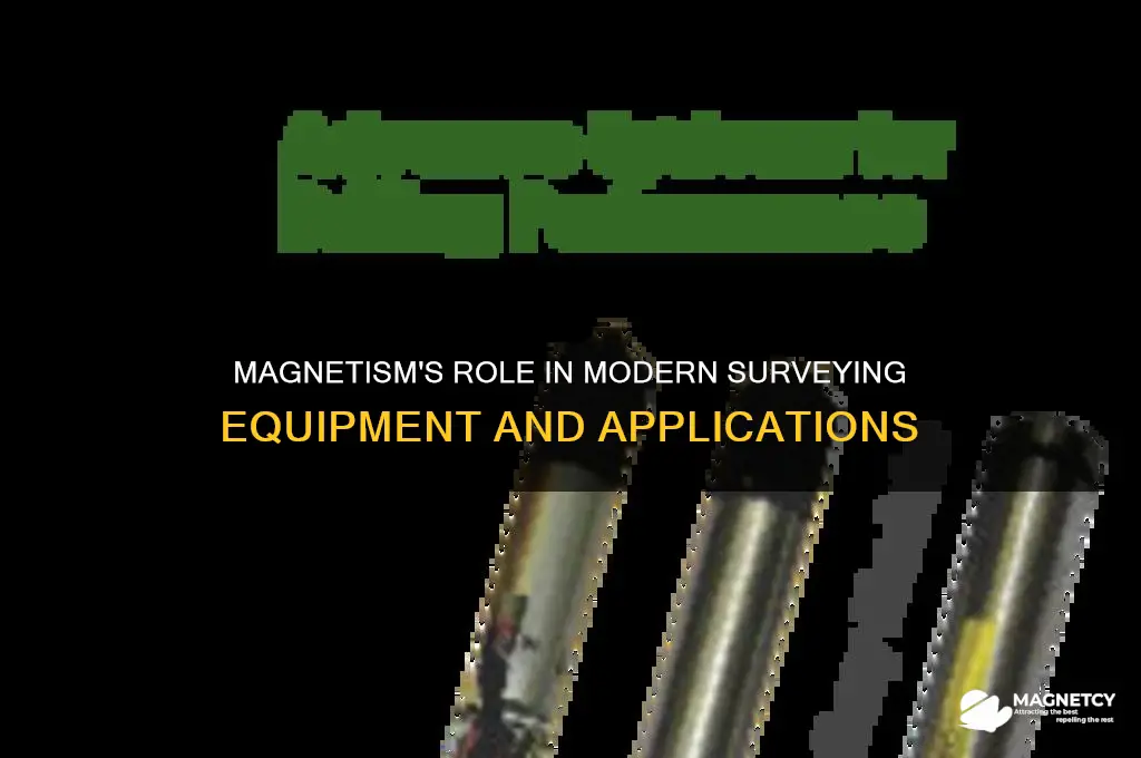 how is magnetism used in surveying equipment
