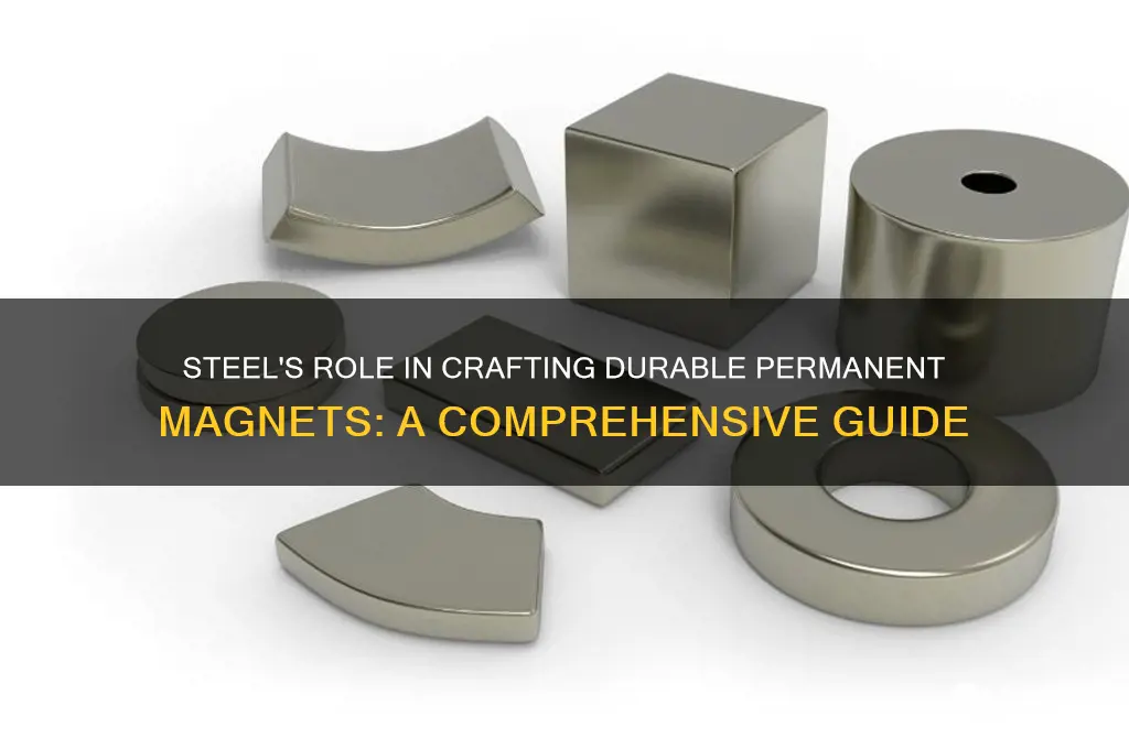 how is steel used to make permanent magnets