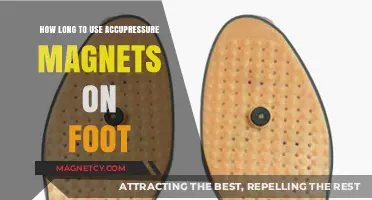Optimal Duration for Using Acupressure Magnets on Your Feet