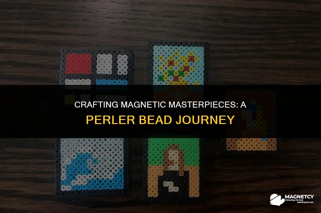 how make perler magnetic