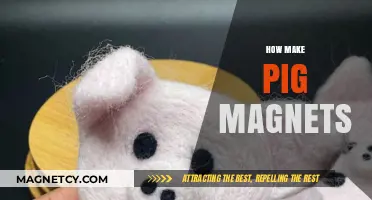 Crafting Whimsical Pig Magnets: A DIY Guide