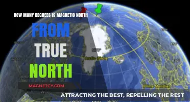 Exploring the Deviation: Magnetic North vs. True North