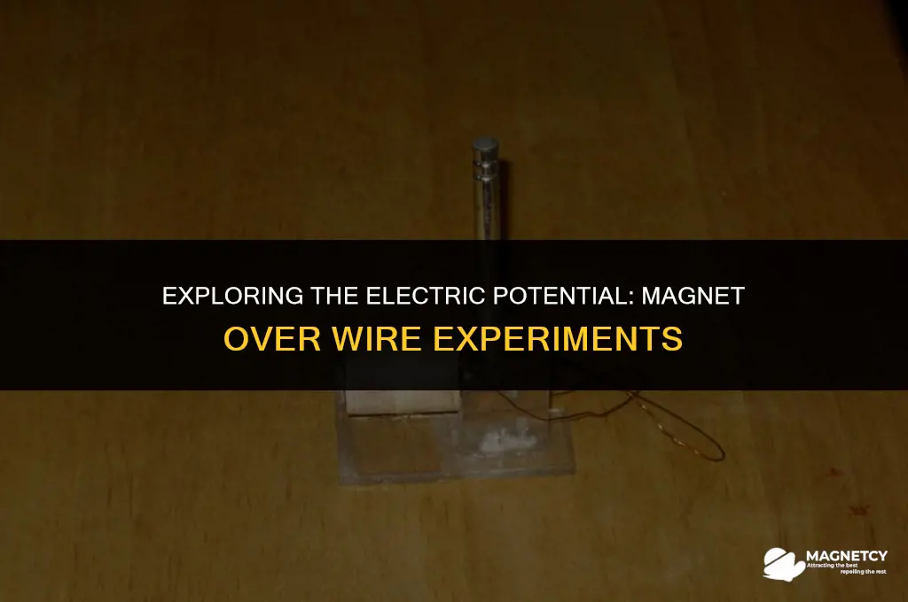 how many milliamps does magnet over wire make