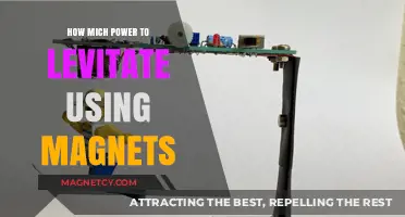 Magnetic Levitation Power Requirements: Unlocking the Secrets of Floating Objects