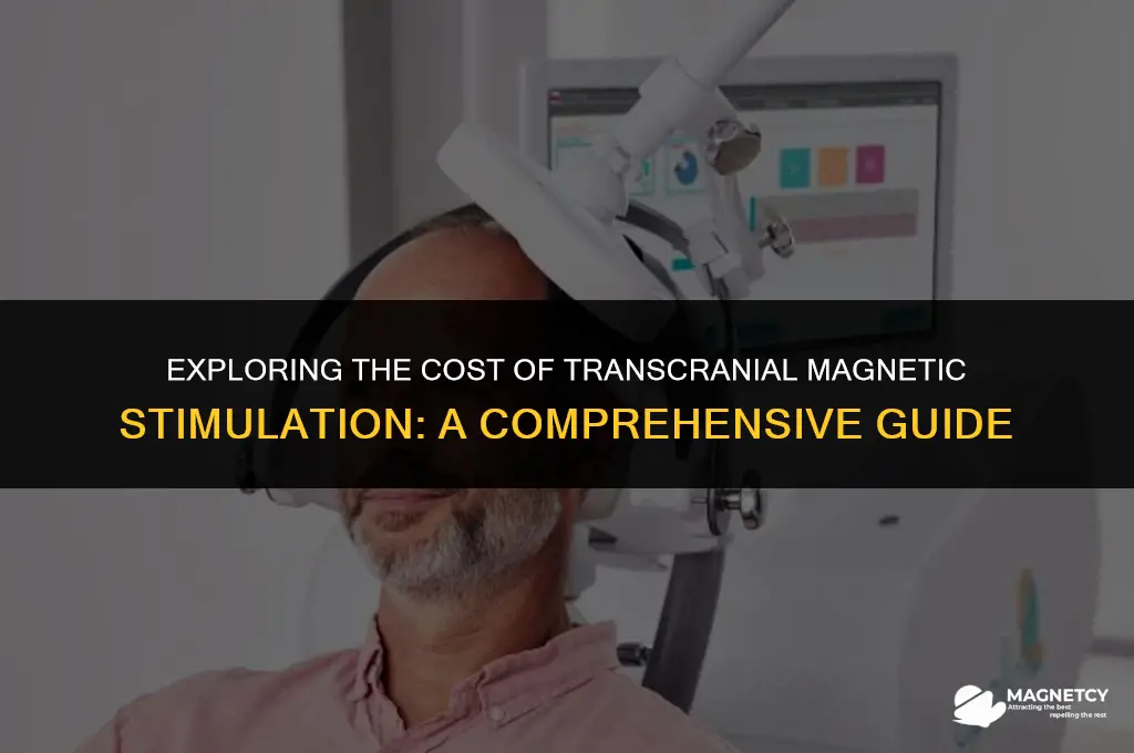 how much does transcranial magnetic stimulation cost
