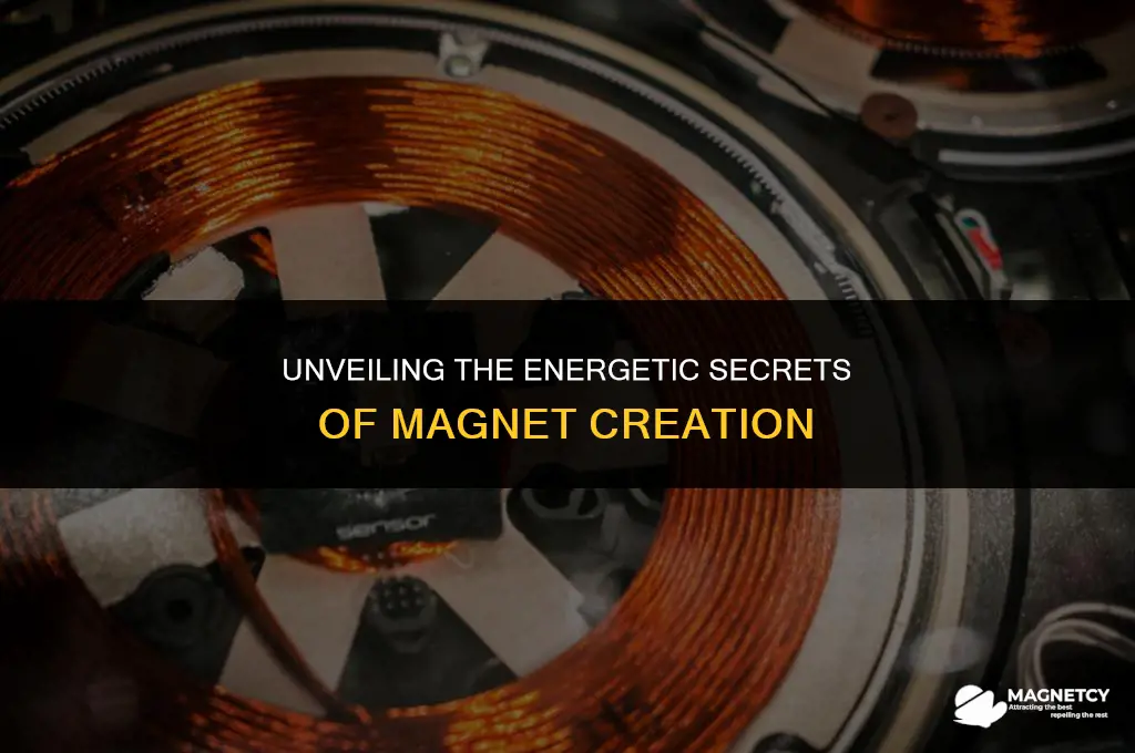 how much energy does it take to make a magnet