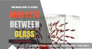 Magnetic Attraction Through Glass: Understanding the Force Required