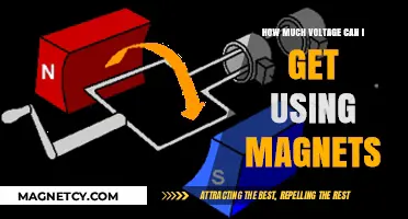 Maximizing Voltage Generation Using Magnets: Practical Limits and Methods