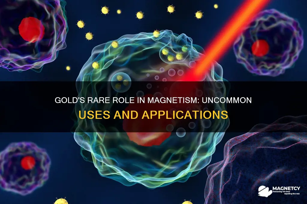 how often is gold used in magnets