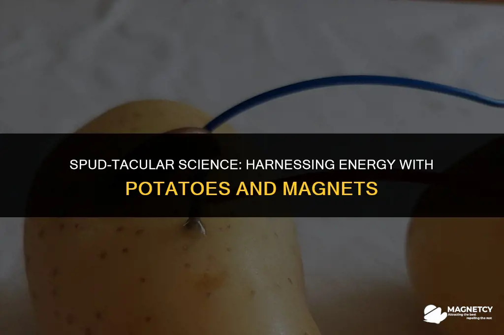 how one potato and two magnets make power