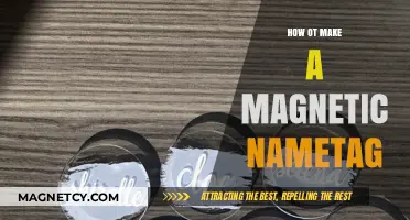 Crafting Magnetic Nametags: A Step-by-Step Guide