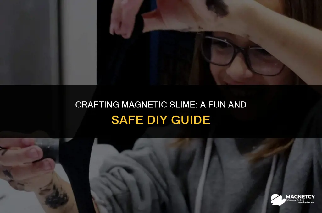 how safely make magnetic slime
