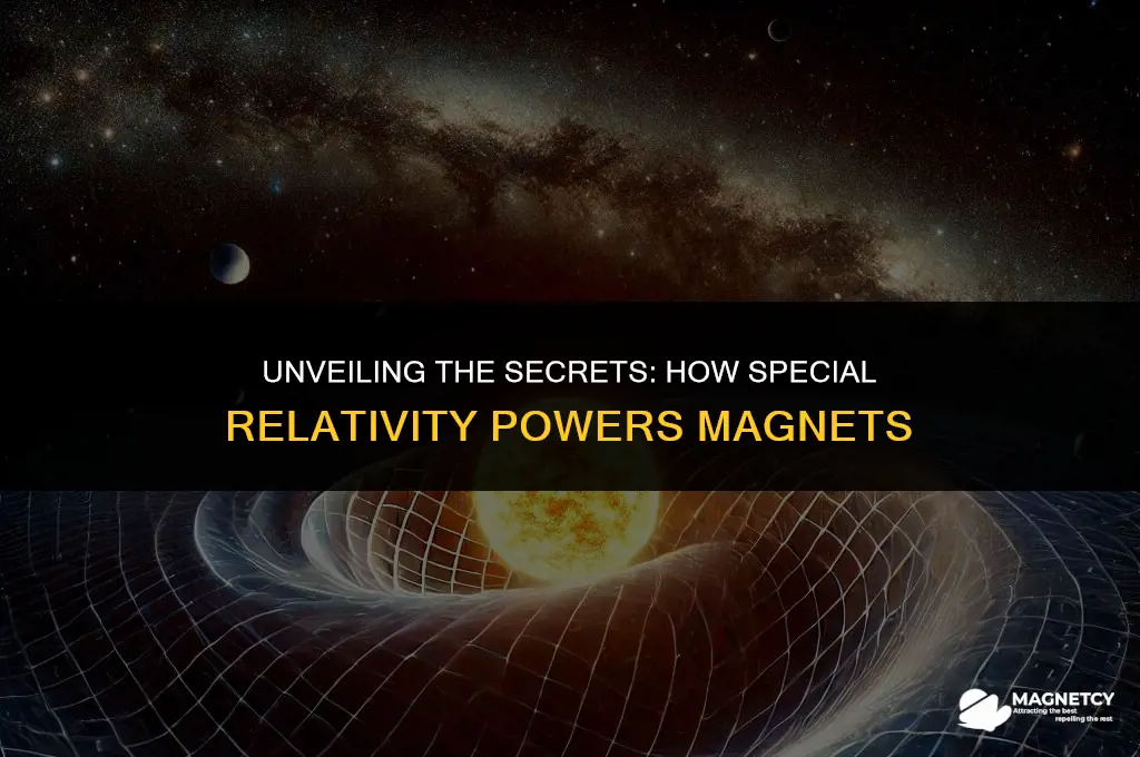 how special relativity makes magnets work