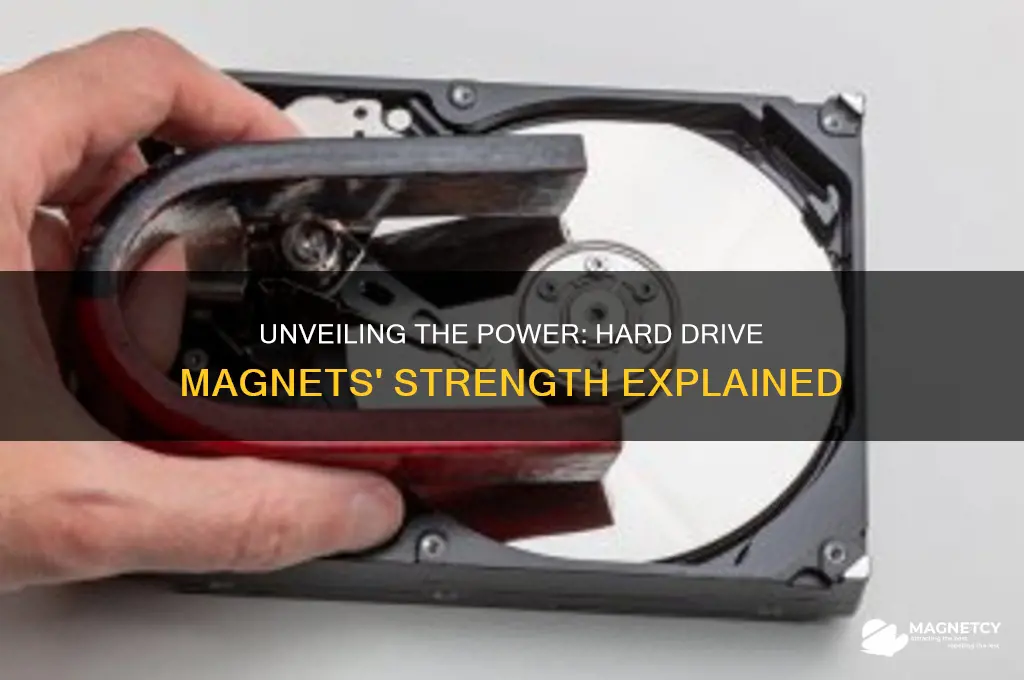 how strong are the magnets used in hard drives