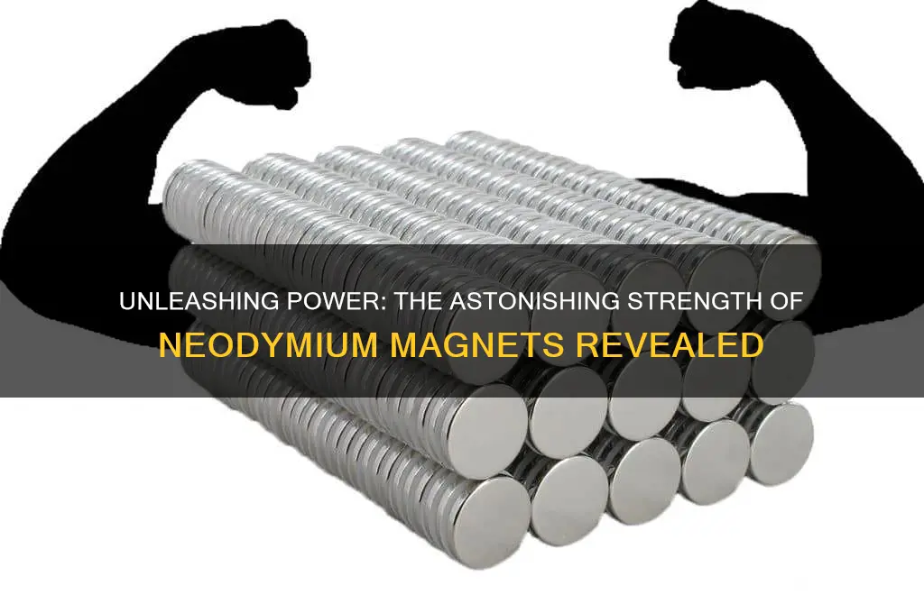 how strong is the attraction of a neodymium magnet
