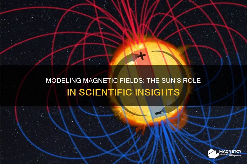 how the sun is used to model magnetic fields