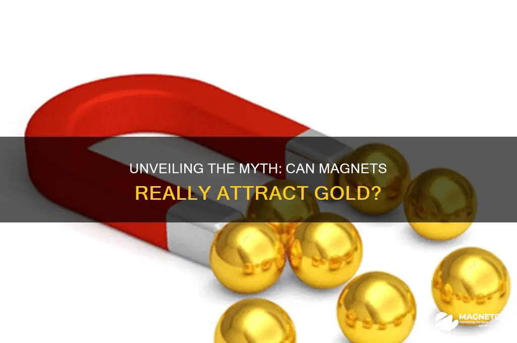 how to attract gold with a magnet