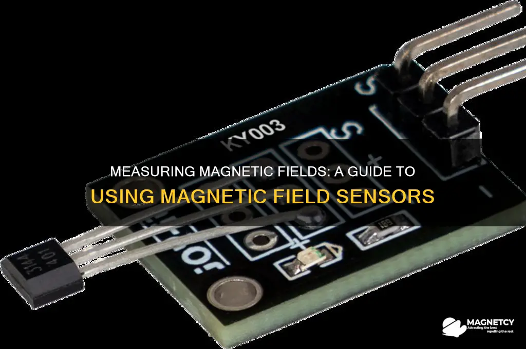 how to calculate magnetic field using magnetic field sensor