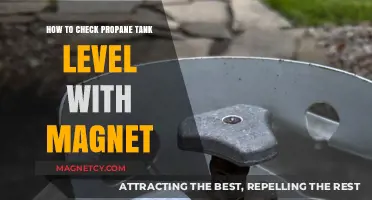 Propane Tank Level Check: The Easy Magnet Method