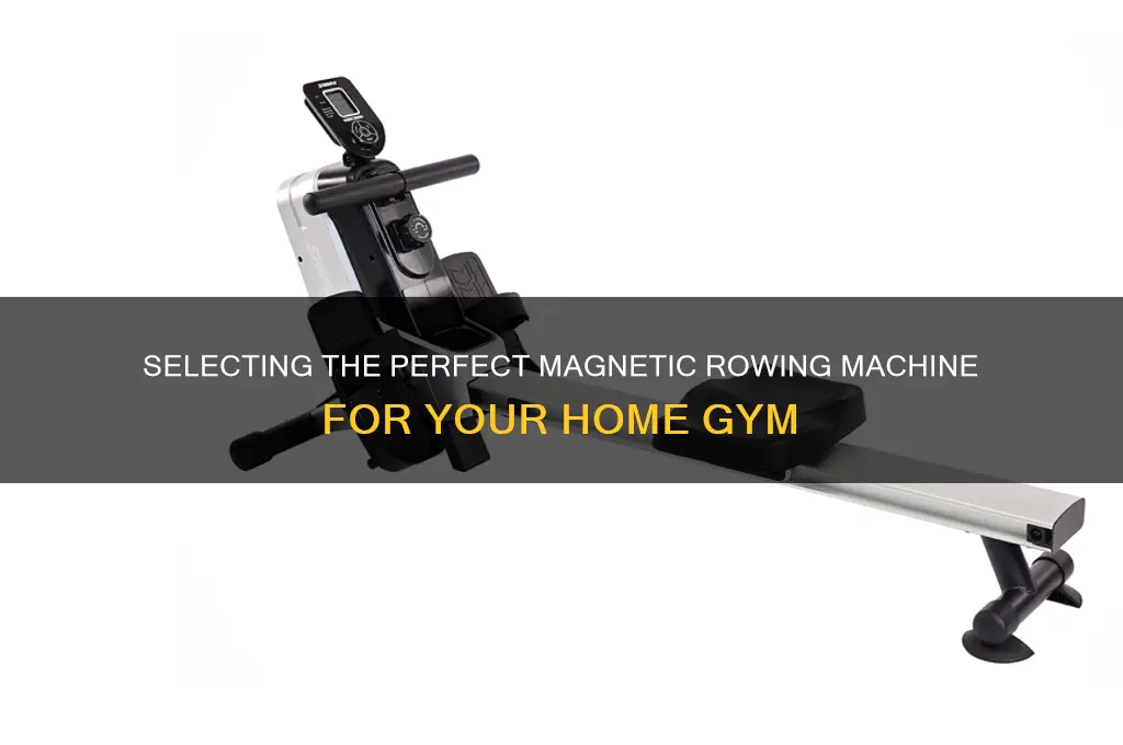 how to choose the best magnetic rowingmachine for home use