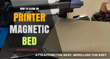 Effortless Cleaning: Mastering Your 3D Printer's Magnetic Bed