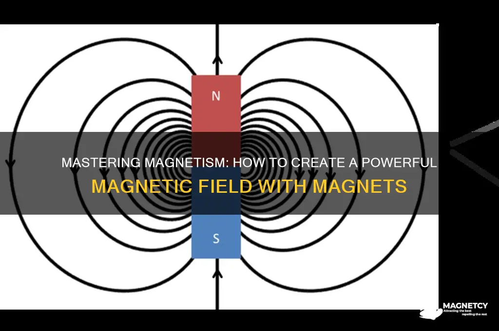 how to create a magnetic field using magnets