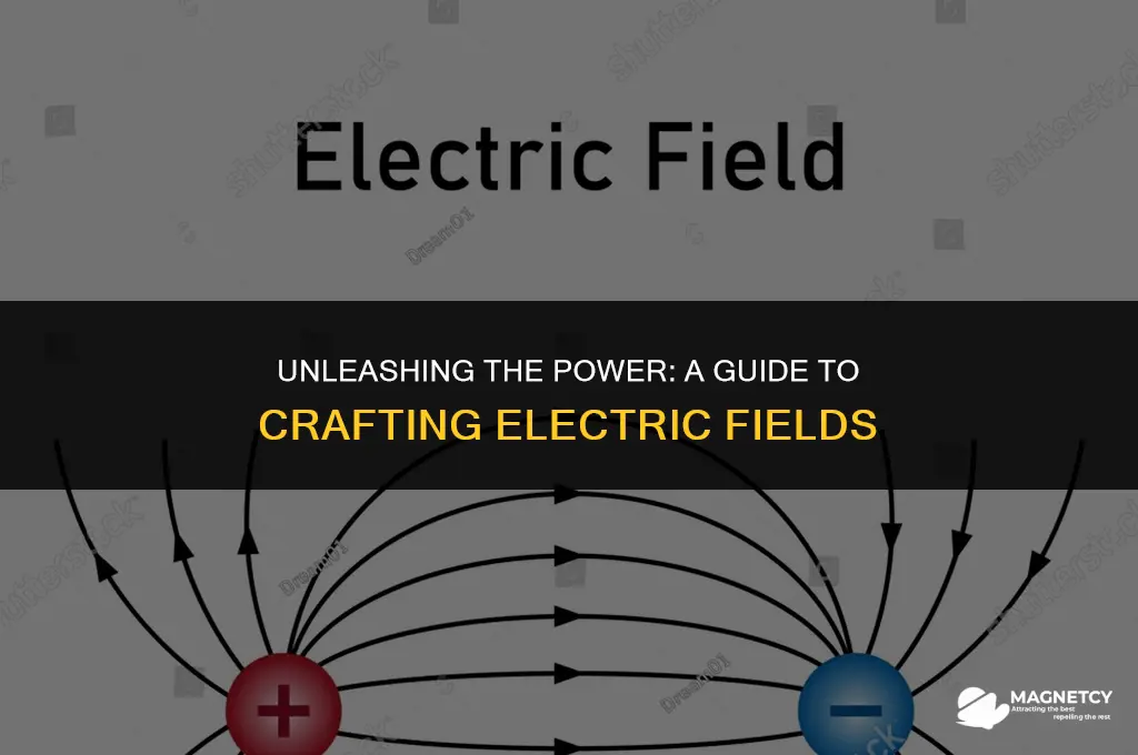 how to create electric field