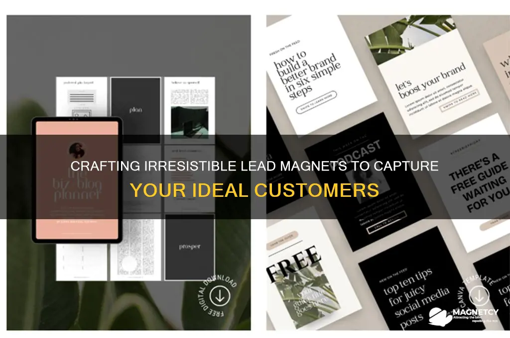how to develop lead magnets that attract potential customers