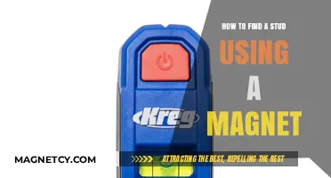 Magnetic Stud Finder: Locate Wall Studs Easily with a Magnet