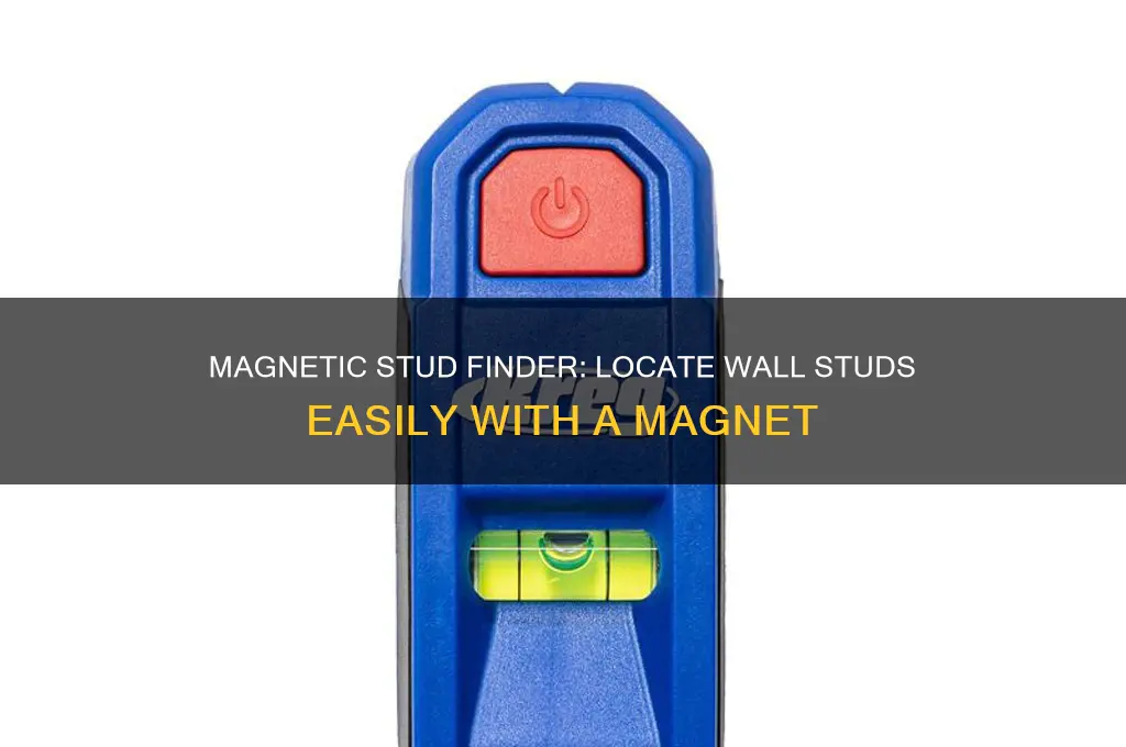 how to find a stud using a magnet