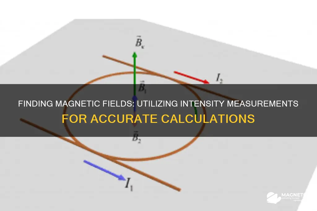 how to find magnetic field using intensity