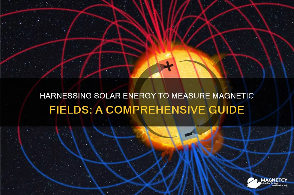 how to find magnetic field using solar power