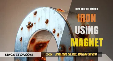 Magnetic Treasure Hunt: Locating Rusted Iron with Simple Magnet Techniques